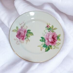 Fine China Saucer | American Beauty